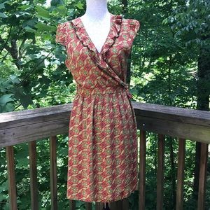 Matilda Jane Serendipity Cheerio Wrap Dress Medium